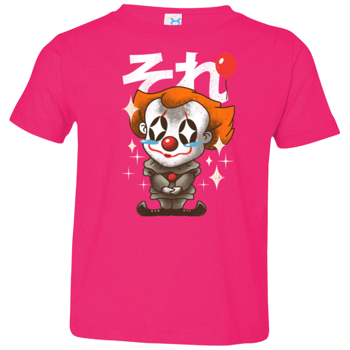 T-Shirts Hot Pink / 2T Kawaii Clown Toddler Premium T-Shirt