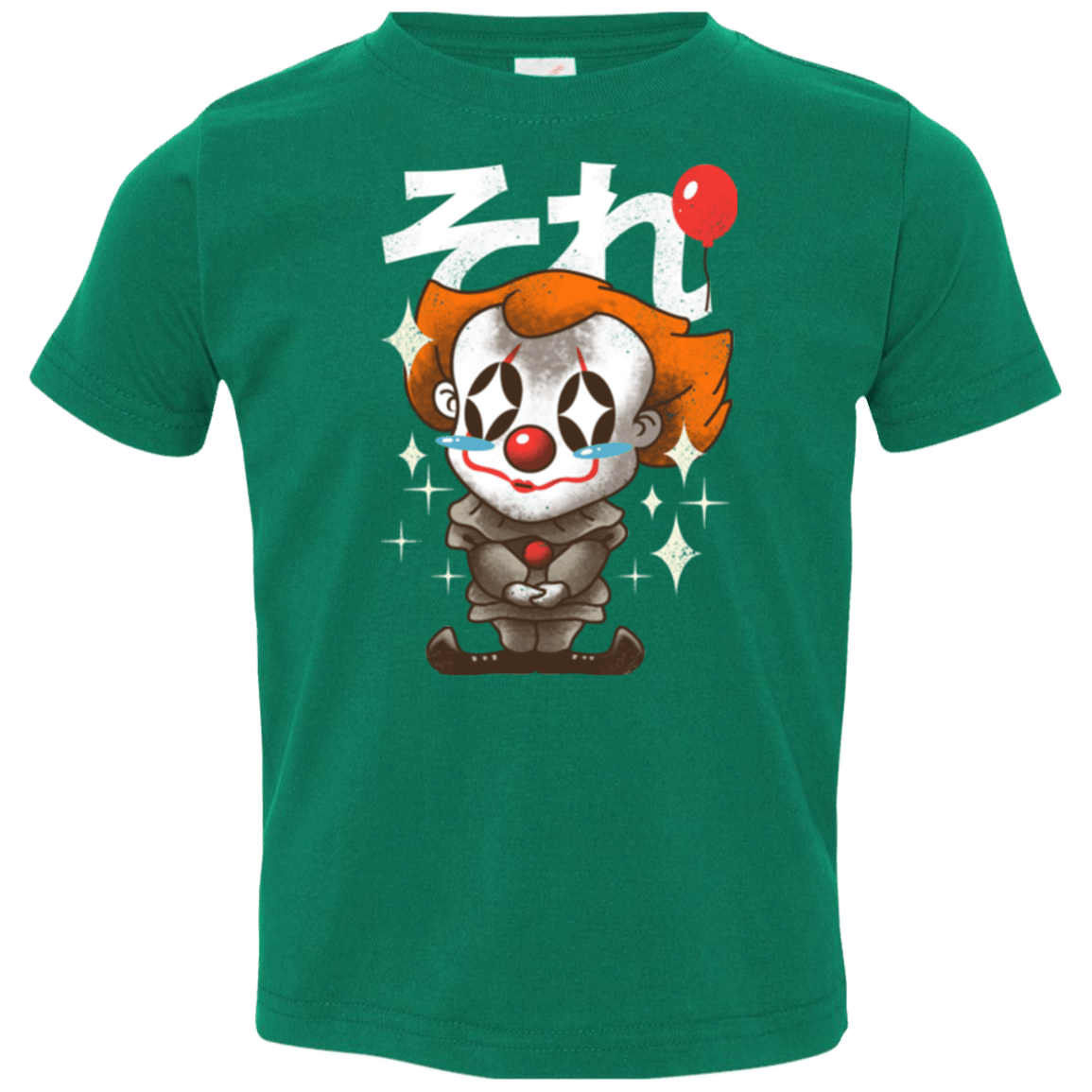 T-Shirts Kelly / 2T Kawaii Clown Toddler Premium T-Shirt