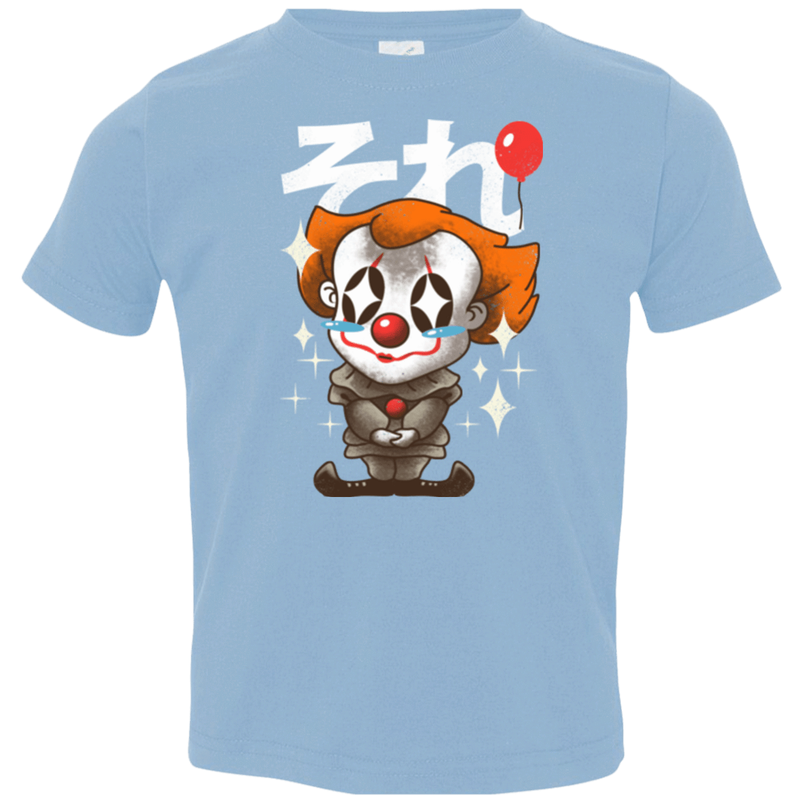 T-Shirts Light Blue / 2T Kawaii Clown Toddler Premium T-Shirt