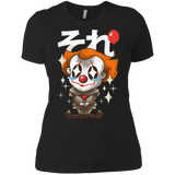 T-Shirts Black / X-Small Kawaii Clown Women's Premium T-Shirt