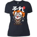 T-Shirts Indigo / X-Small Kawaii Clown Women's Premium T-Shirt