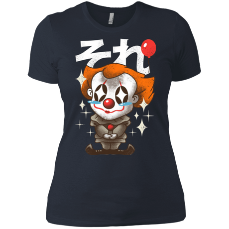 T-Shirts Indigo / X-Small Kawaii Clown Women's Premium T-Shirt