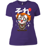 T-Shirts Purple / X-Small Kawaii Clown Women's Premium T-Shirt
