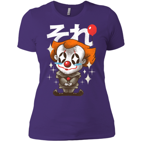 T-Shirts Purple / X-Small Kawaii Clown Women's Premium T-Shirt