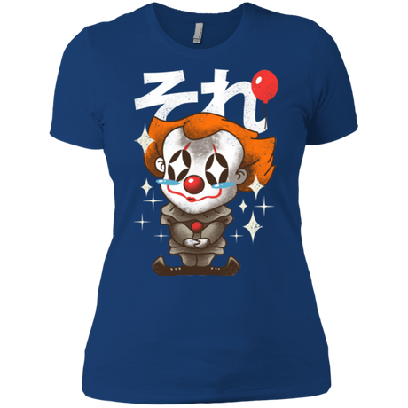 T-Shirts Royal / X-Small Kawaii Clown Women's Premium T-Shirt