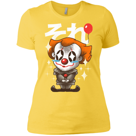 T-Shirts Vibrant Yellow / X-Small Kawaii Clown Women's Premium T-Shirt