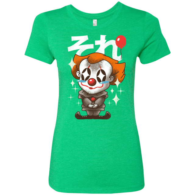 T-Shirts Envy / Small Kawaii Clown Women's Triblend T-Shirt