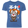 T-Shirts Vintage Royal / YXS Kawaii Clown Youth Triblend T-Shirt