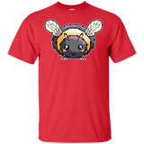T-Shirts Red / S Kawaii Cute Bee T-Shirt