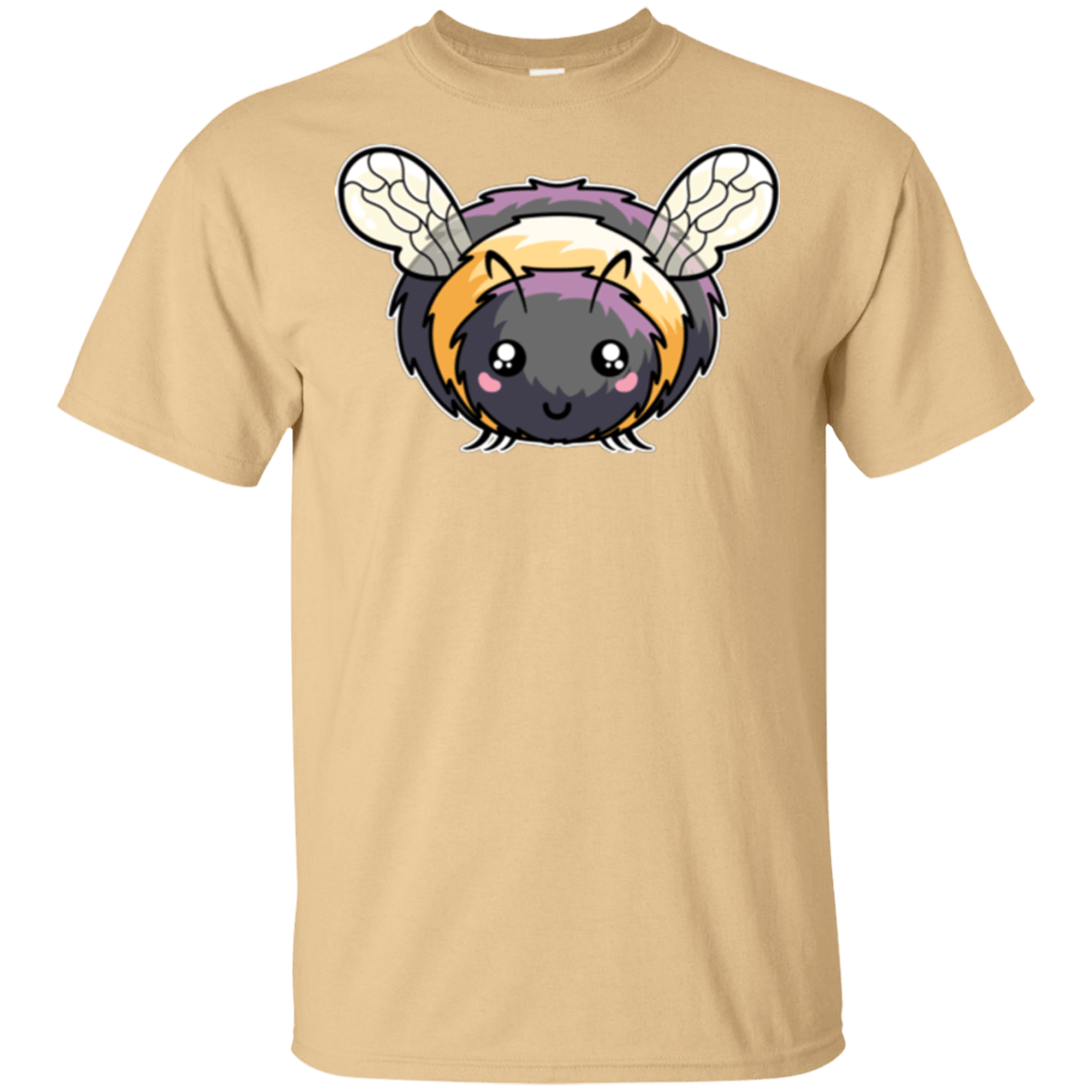 T-Shirts Vegas Gold / S Kawaii Cute Bee T-Shirt