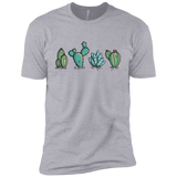 T-Shirts Heather Grey / YXS Kawaii Cute Cactus Plants Boys Premium T-Shirt