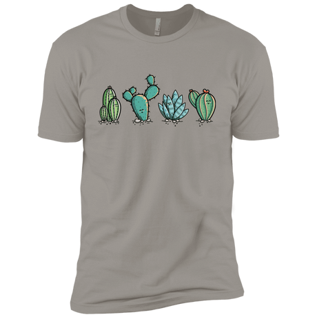 T-Shirts Light Grey / YXS Kawaii Cute Cactus Plants Boys Premium T-Shirt