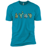 T-Shirts Turquoise / YXS Kawaii Cute Cactus Plants Boys Premium T-Shirt