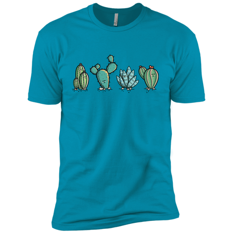 T-Shirts Turquoise / YXS Kawaii Cute Cactus Plants Boys Premium T-Shirt