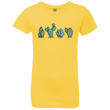 T-Shirts Vibrant Yellow / YXS Kawaii Cute Cactus Plants Girls Premium T-Shirt