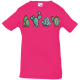 T-Shirts Hot Pink / 6 Months Kawaii Cute Cactus Plants Infant Premium T-Shirt