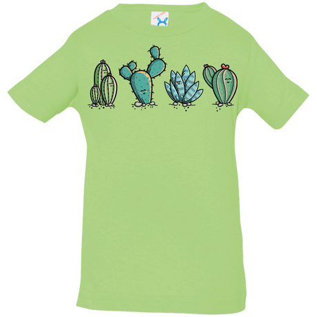 T-Shirts Key Lime / 6 Months Kawaii Cute Cactus Plants Infant Premium T-Shirt
