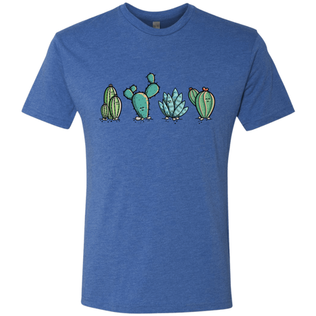 T-Shirts Vintage Royal / S Kawaii Cute Cactus Plants Men's Triblend T-Shirt