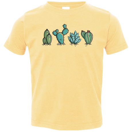 T-Shirts Butter / 2T Kawaii Cute Cactus Plants Toddler Premium T-Shirt