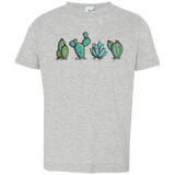 T-Shirts Heather Grey / 2T Kawaii Cute Cactus Plants Toddler Premium T-Shirt