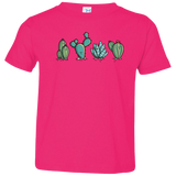 T-Shirts Hot Pink / 2T Kawaii Cute Cactus Plants Toddler Premium T-Shirt