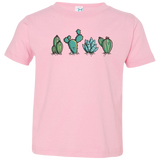 T-Shirts Pink / 2T Kawaii Cute Cactus Plants Toddler Premium T-Shirt