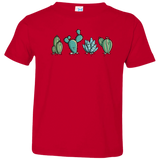 T-Shirts Red / 2T Kawaii Cute Cactus Plants Toddler Premium T-Shirt