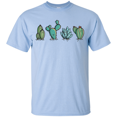T-Shirts Light Blue / YXS Kawaii Cute Cactus Plants Youth T-Shirt