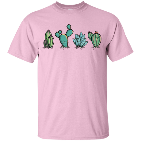 T-Shirts Light Pink / YXS Kawaii Cute Cactus Plants Youth T-Shirt