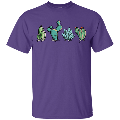 T-Shirts Purple / YXS Kawaii Cute Cactus Plants Youth T-Shirt