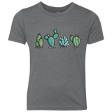 T-Shirts Premium Heather / YXS Kawaii Cute Cactus Plants Youth Triblend T-Shirt