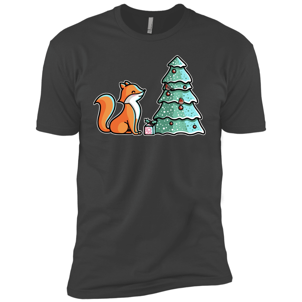 T-Shirts Heavy Metal / YXS Kawaii Cute Christmas Fox Boys Premium T-Shirt