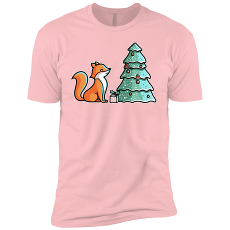 T-Shirts Light Pink / YXS Kawaii Cute Christmas Fox Boys Premium T-Shirt