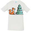 T-Shirts White / 6 Months Kawaii Cute Christmas Fox Infant Premium T-Shirt