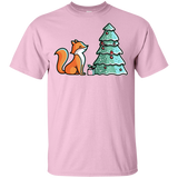 T-Shirts Light Pink / YXS Kawaii Cute Christmas Fox Youth T-Shirt