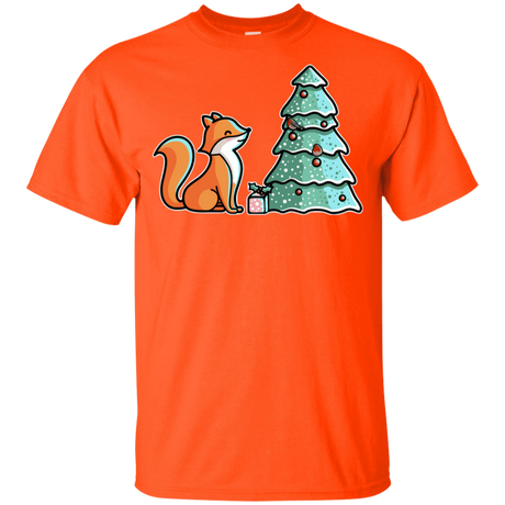 T-Shirts Orange / YXS Kawaii Cute Christmas Fox Youth T-Shirt