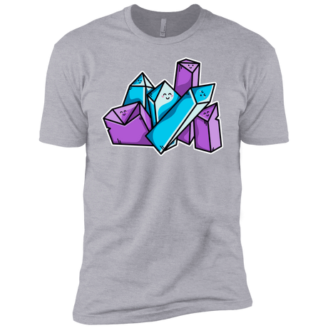 T-Shirts Heather Grey / YXS Kawaii Cute Crystals Boys Premium T-Shirt