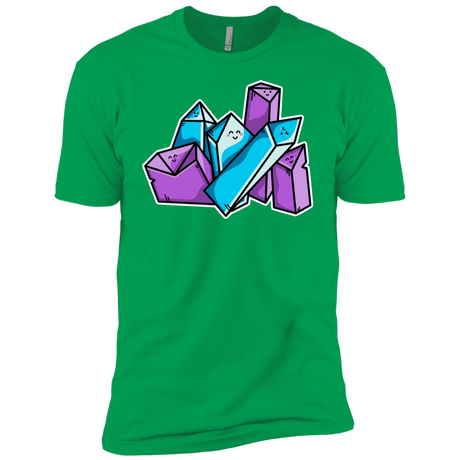 T-Shirts Kelly Green / YXS Kawaii Cute Crystals Boys Premium T-Shirt