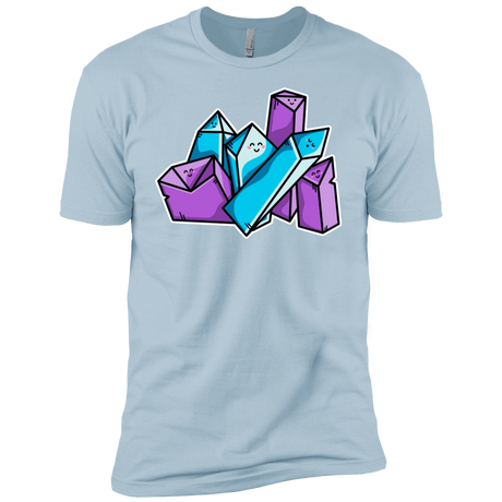 T-Shirts Light Blue / YXS Kawaii Cute Crystals Boys Premium T-Shirt