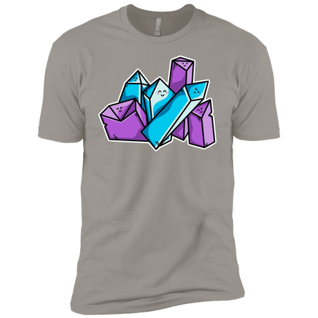 T-Shirts Light Grey / YXS Kawaii Cute Crystals Boys Premium T-Shirt