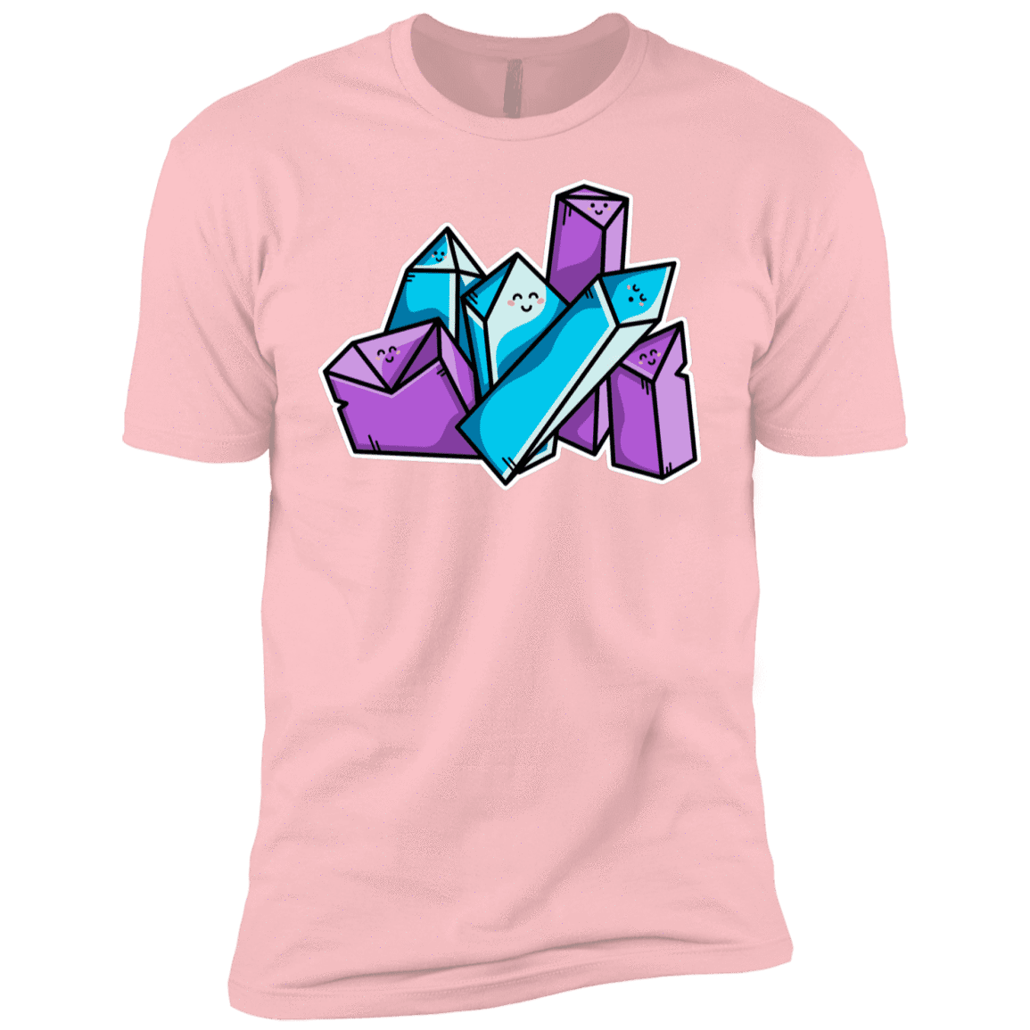 T-Shirts Light Pink / YXS Kawaii Cute Crystals Boys Premium T-Shirt