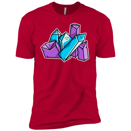 T-Shirts Red / YXS Kawaii Cute Crystals Boys Premium T-Shirt