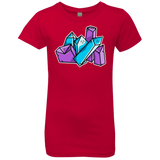 T-Shirts Red / YXS Kawaii Cute Crystals Girls Premium T-Shirt