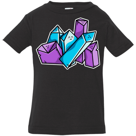 T-Shirts Black / 6 Months Kawaii Cute Crystals Infant Premium T-Shirt