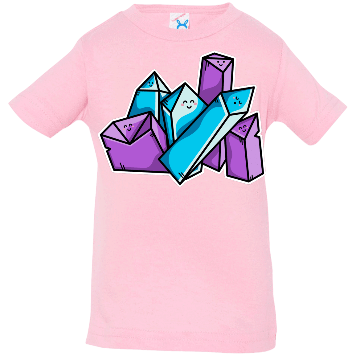 T-Shirts Pink / 6 Months Kawaii Cute Crystals Infant Premium T-Shirt
