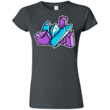 T-Shirts Charcoal / S Kawaii Cute Crystals Junior Slimmer-Fit T-Shirt