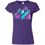 T-Shirts Purple / S Kawaii Cute Crystals Junior Slimmer-Fit T-Shirt