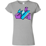 T-Shirts Sport Grey / S Kawaii Cute Crystals Junior Slimmer-Fit T-Shirt