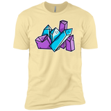 T-Shirts Banana Cream / X-Small Kawaii Cute Crystals Men's Premium T-Shirt