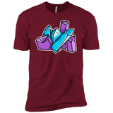 T-Shirts Cardinal / X-Small Kawaii Cute Crystals Men's Premium T-Shirt